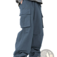 Men's Relaxed Straight Leg Cargo Track Pants