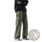 Men's Relaxed Straight Leg Cargo Track Pants