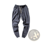 Men's Slim Fit Cotton Linen Tapered Joggers