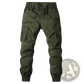 Men's Slim Fit Multi Pocket Cotton Cargo Work Pants