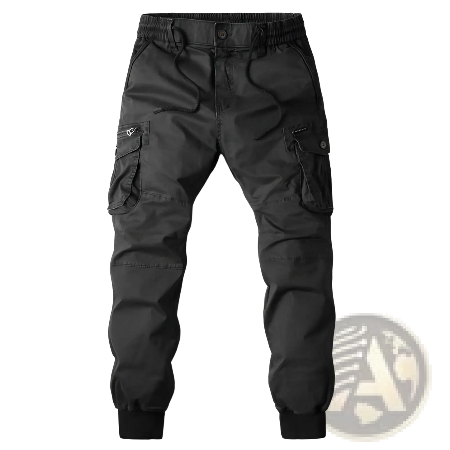 Men's Slim Fit Multi Pocket Cotton Cargo Work Pants