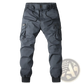 Men's Slim Fit Multi Pocket Cotton Cargo Work Pants
