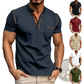Men's Slim Fit Short Sleeve Henley and Polo Shirts