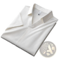 Men's Slim Fit Textured Cotton Blend Polo Shirt