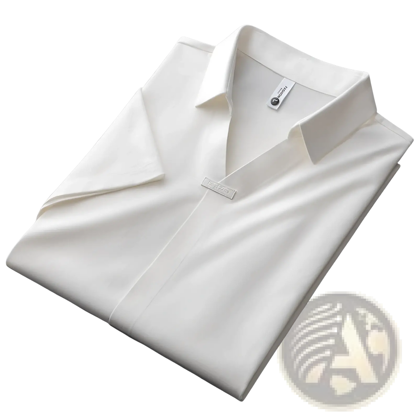 Men's Slim Fit Textured Cotton Blend Polo Shirt