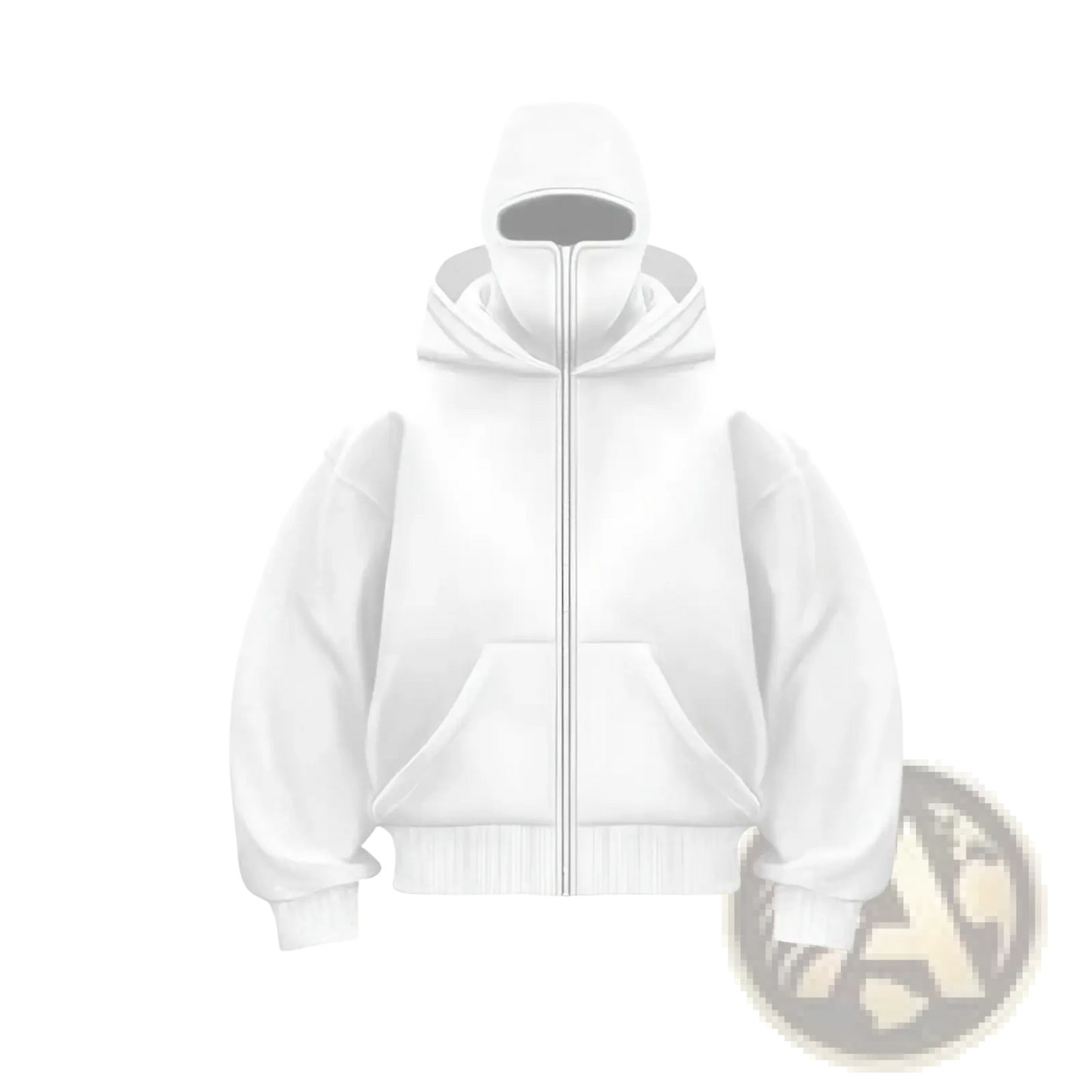 Men's Streetwear Hooded Fleece Zip Up Baseball Jacket