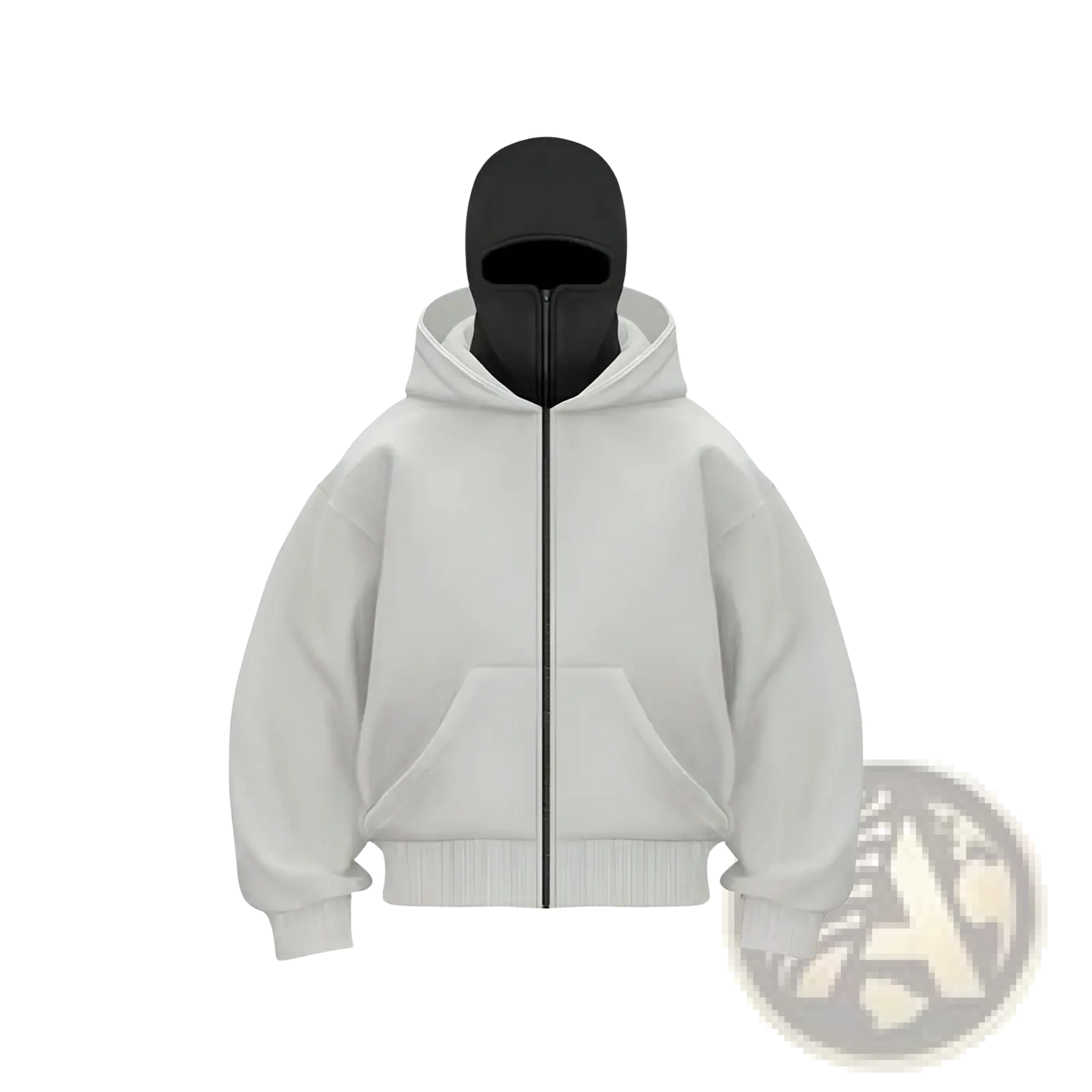 Men's Streetwear Hooded Fleece Zip Up Baseball Jacket