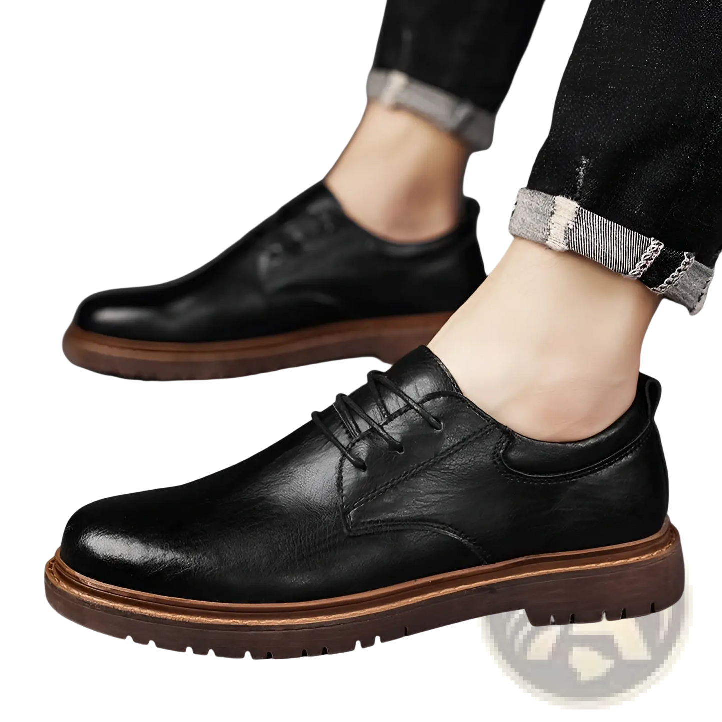 Men's Stylish Pu Leather Business and Casual Shoes