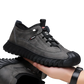 Men's Suede Casual Sneakers with Chunky Rubber Sole