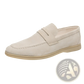 Men's Suede Leather Loafers Slip on Business Shoes