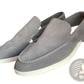 Men's Suede Loafers with White Rubber Sole Casual Shoes