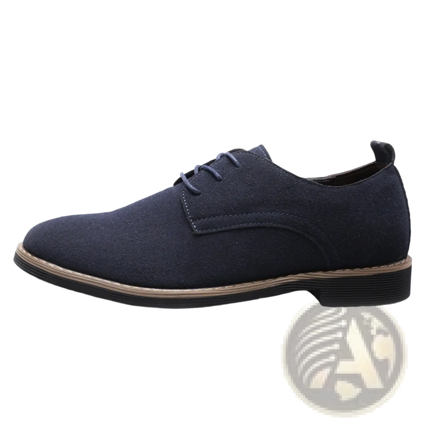Men's Suede Oxford Lace Up Dress Shoes Large Size