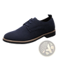 Men's Suede Oxford Lace Up Dress Shoes Large Size