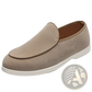 Men's Suede Slip on Loafers with Rubber Sole