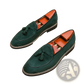 Men's Suede Tassel Loafers Matte Cowhide Shoes
