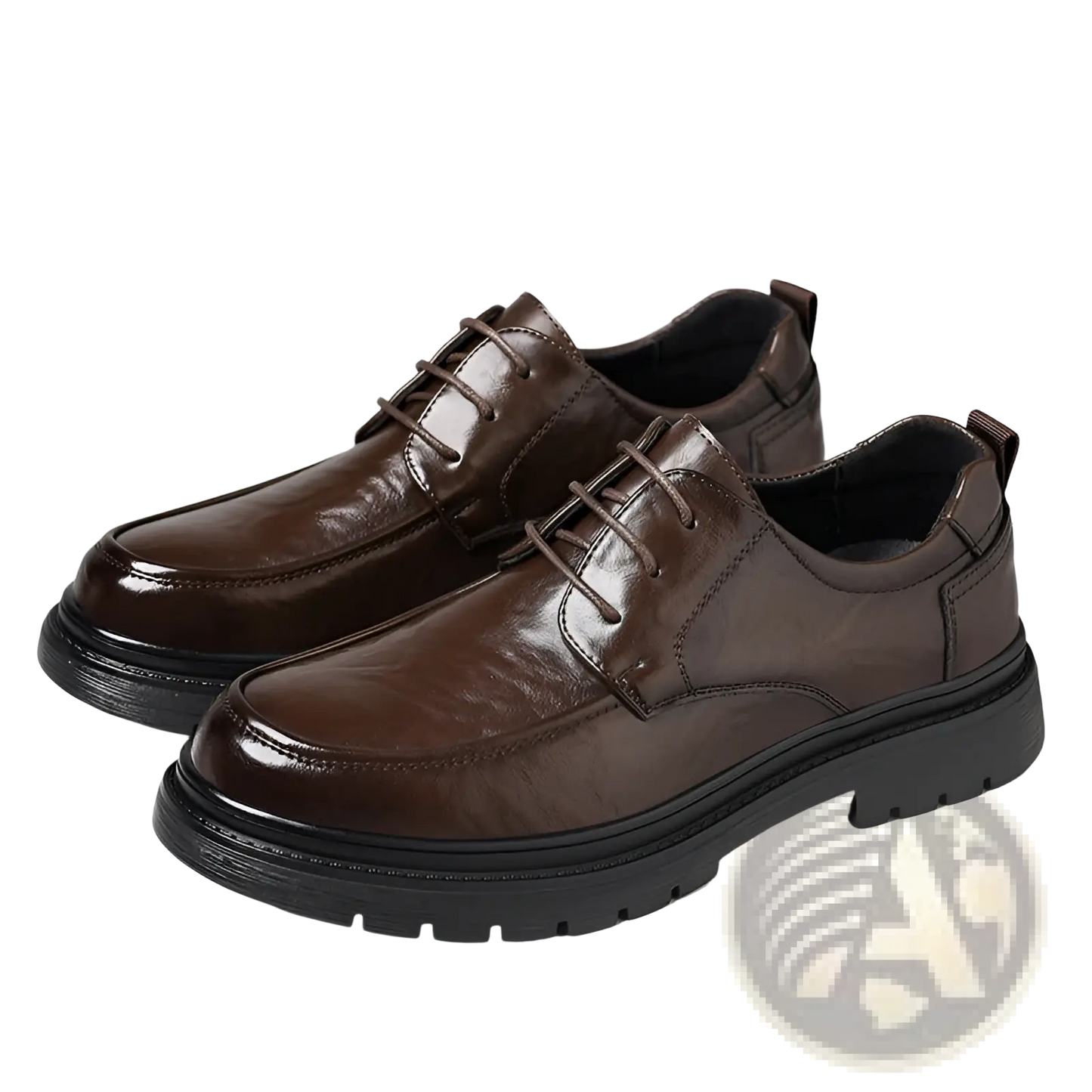Men's Trendy Chunky Leather Elevating Casual Shoes