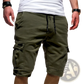 Men's Urban Cargo Jogger Shorts with Drawstring Waist