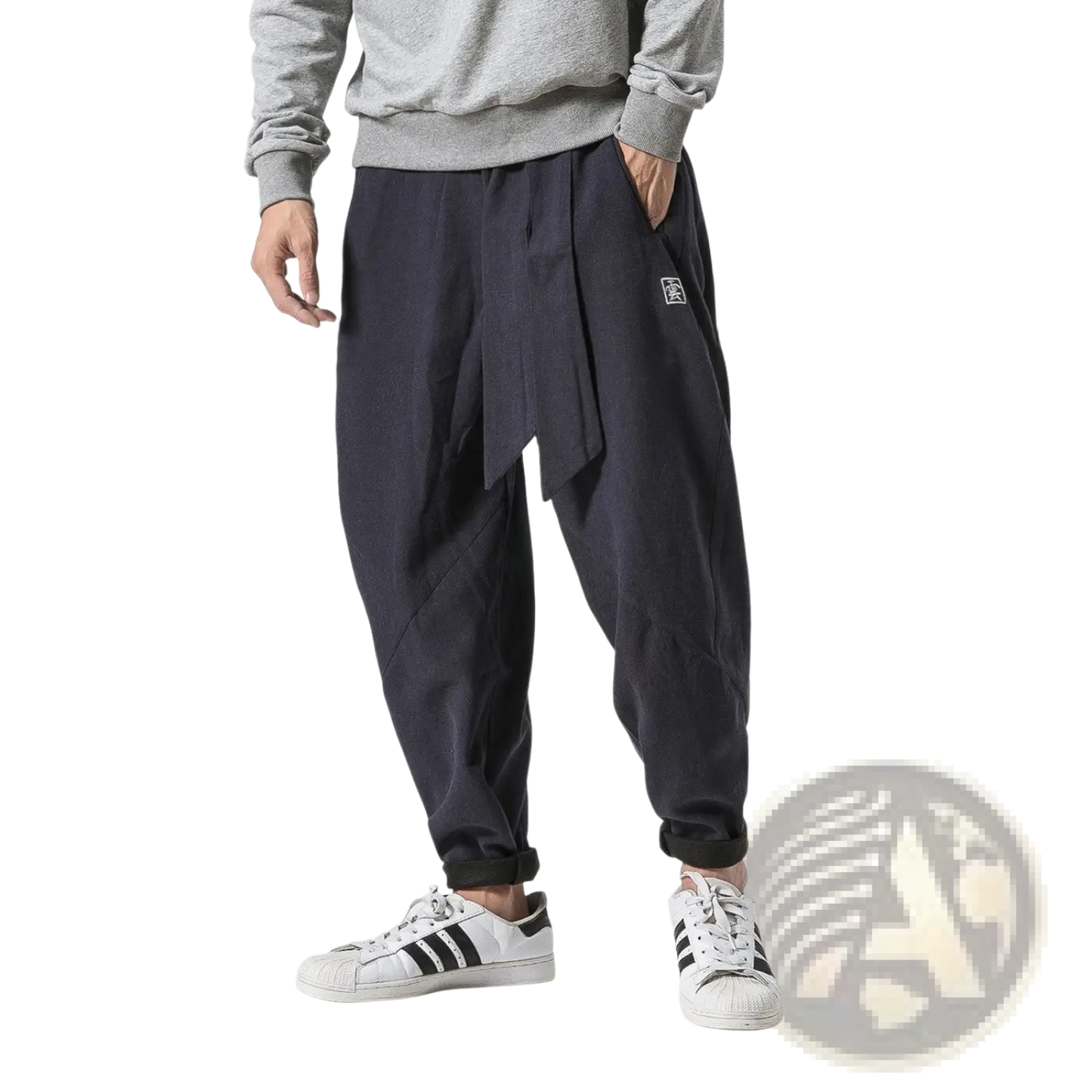 Men's Velvet Lined Relaxed Fit Cargo Joggers
