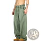 Men's Vintage Wide Leg High Waist Relaxed Denim Jeans
