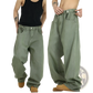Men's Vintage Wide Leg High Waist Relaxed Denim Jeans