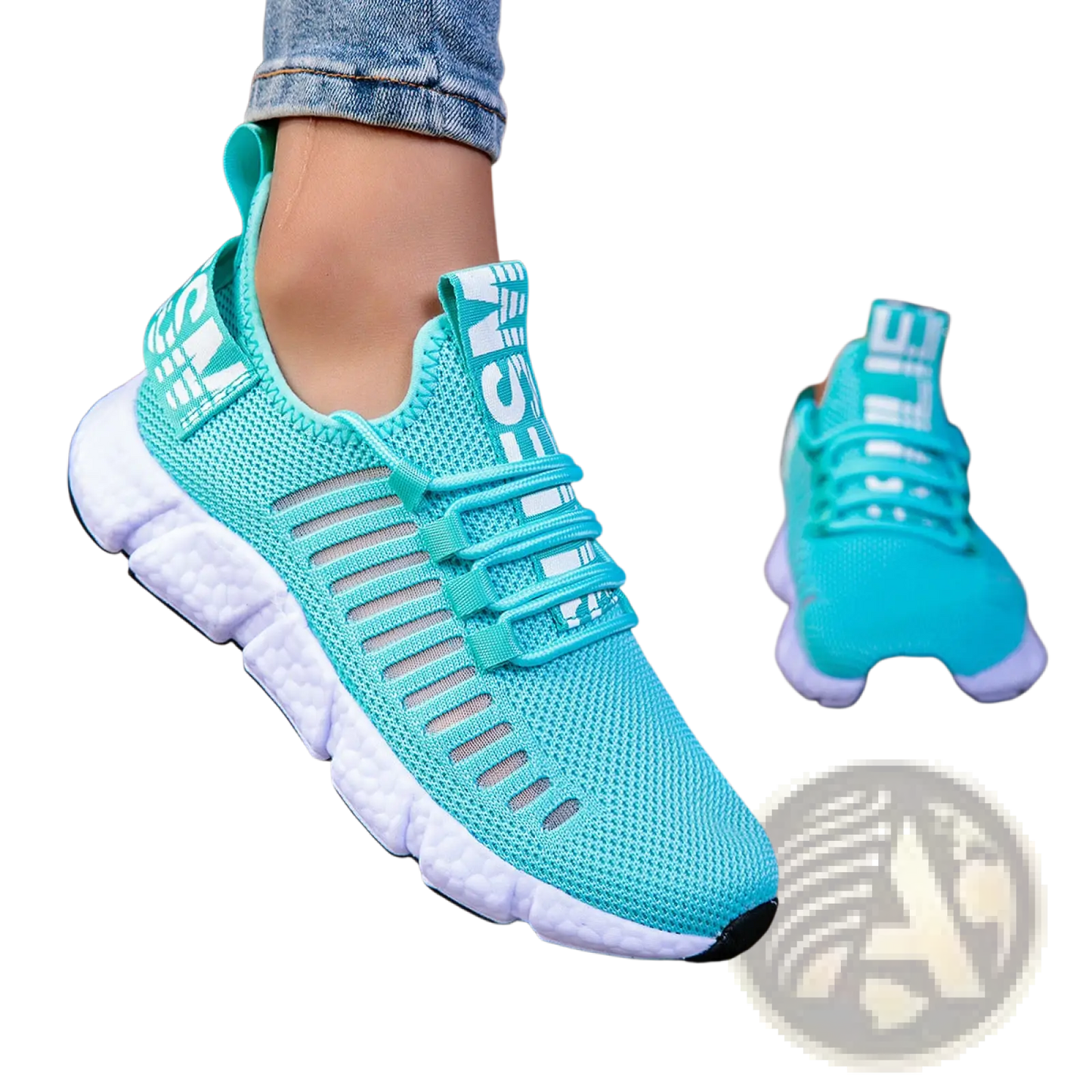 Mesh Athletic Sneakers Breathable Casual Running Shoes
