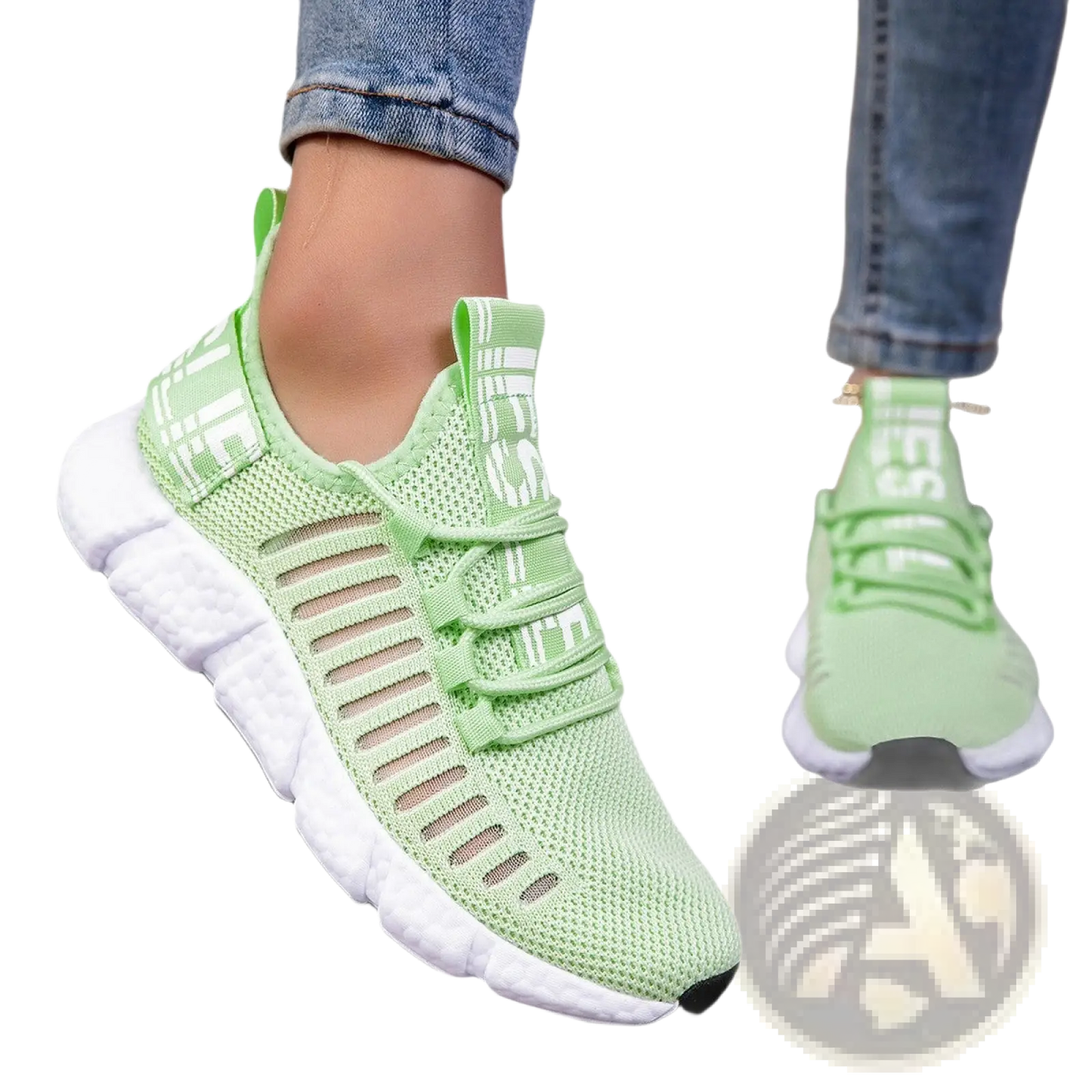 Mesh Athletic Sneakers Breathable Casual Running Shoes