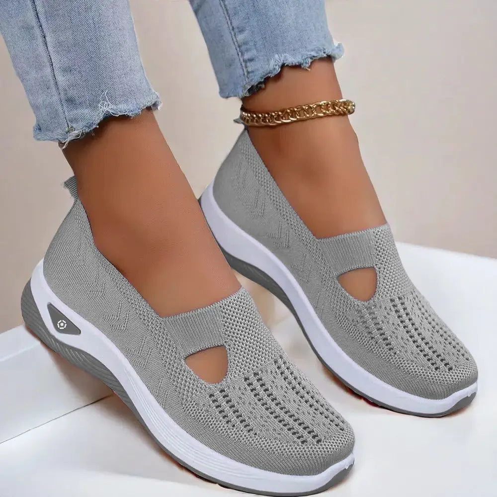 Women's Breathable Mesh Slip on Casual Flats