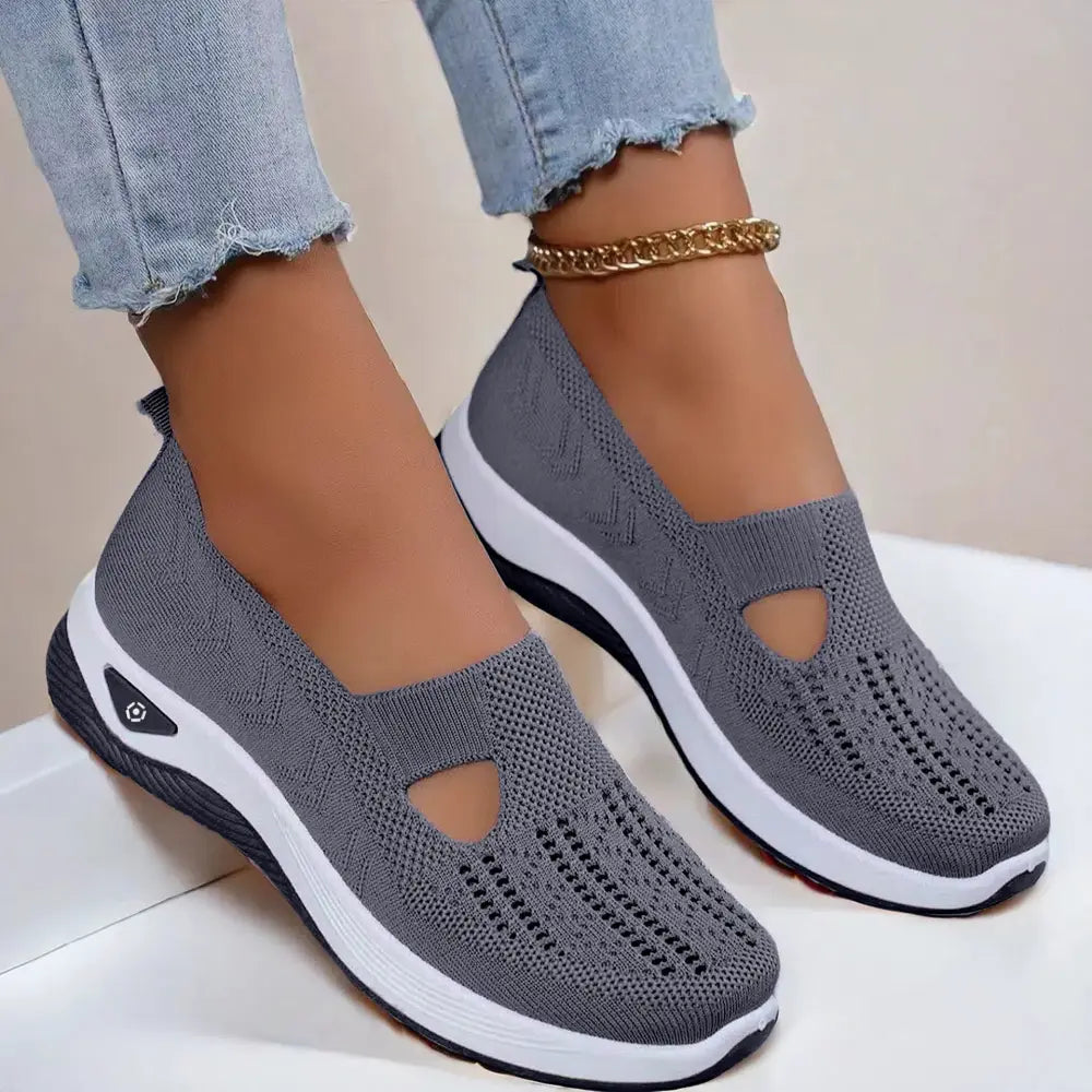 Women's Breathable Mesh Slip on Casual Flats