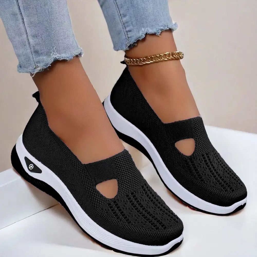 Women's Breathable Mesh Slip on Casual Flats