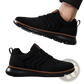 Mesh Sneakers for Men Casual Flying Woven Shoes
