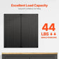 Black Heavy Duty Steel Pegboard Wall Organizer 2 Pack