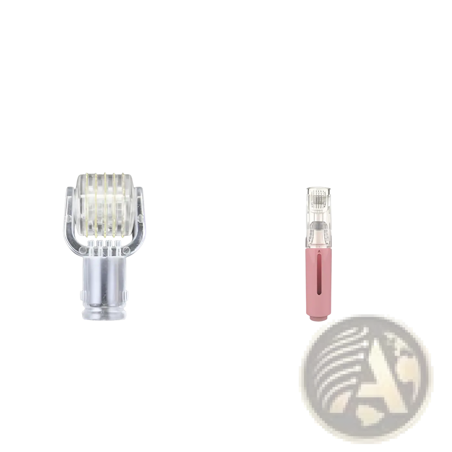 Microneedle Lip Roller and Serum Applicator Device