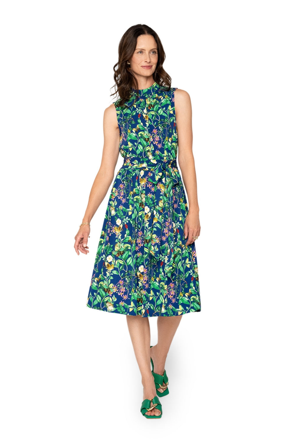 Leota's Women Mindy Dress Butterfly Meadow Navy