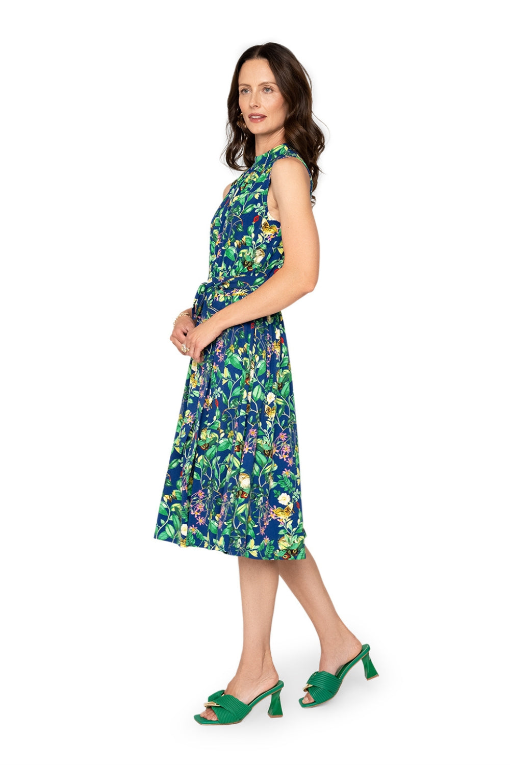 Leota's Women Mindy Dress Butterfly Meadow Navy