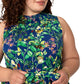 Leota's Curve Women Mindy Dress Butterfly Meadow Navy Multi Size 3X