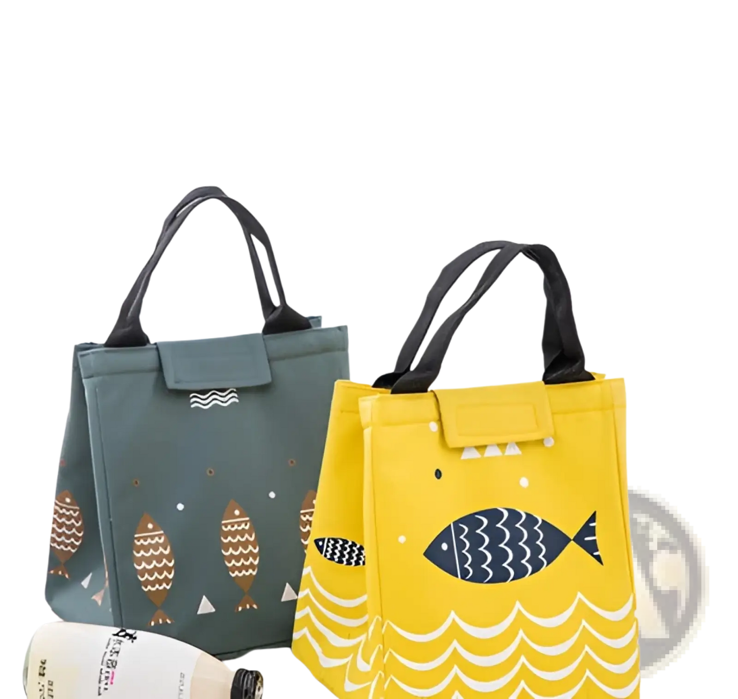 Mini Cartoon Oxford Insulated Picnic Handbag