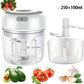 Usb Electric Mini Food Chopper and Garlic Mincer