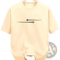 Minimalist Airplane Graphic Cotton Blend Sport t Shirt