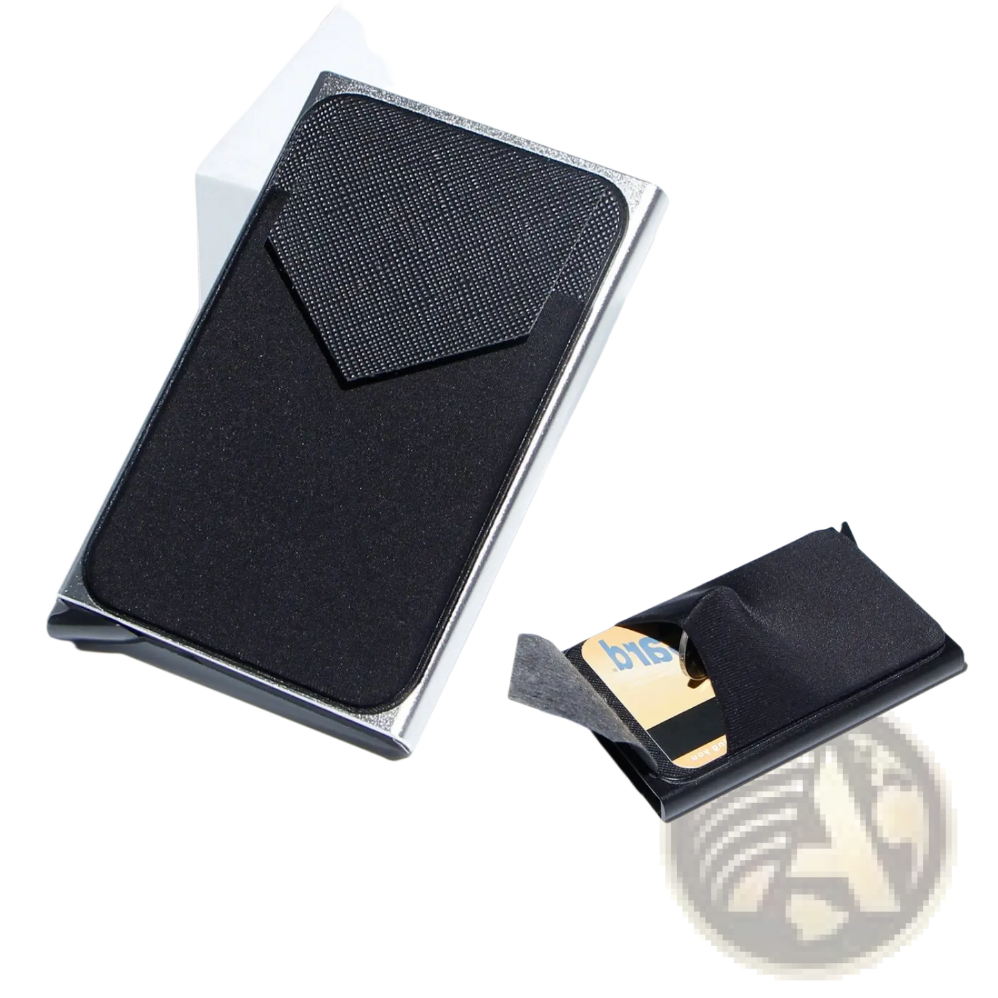 Minimalist Rfid Blocking Aluminum Multi Card Wallet