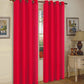 J&V TEXTILES 2 Panels Solid Grommet Faux Silk Window Curtain Drapes Treatment in 84" Length