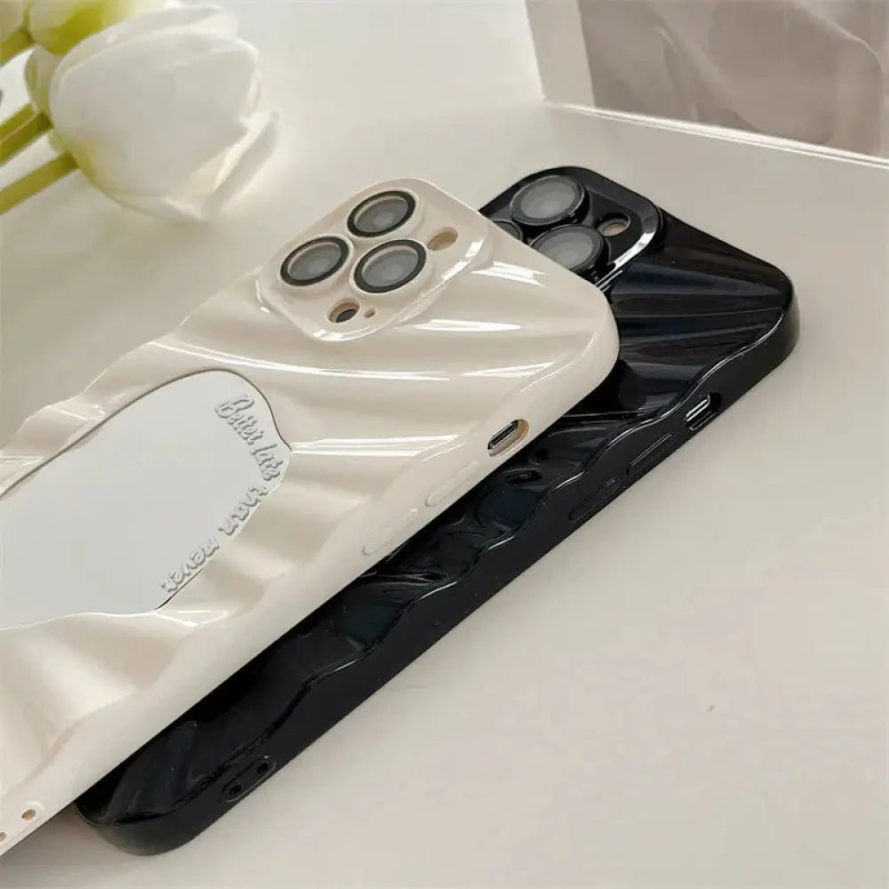 Mirror Water Ripple Reflective Case for Iphone 14 Pro Max