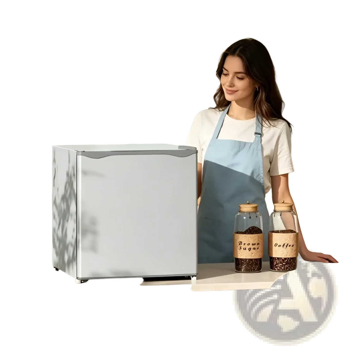 Modern 1.1 Cu.ft Compact Beauty and Skincare Freezer