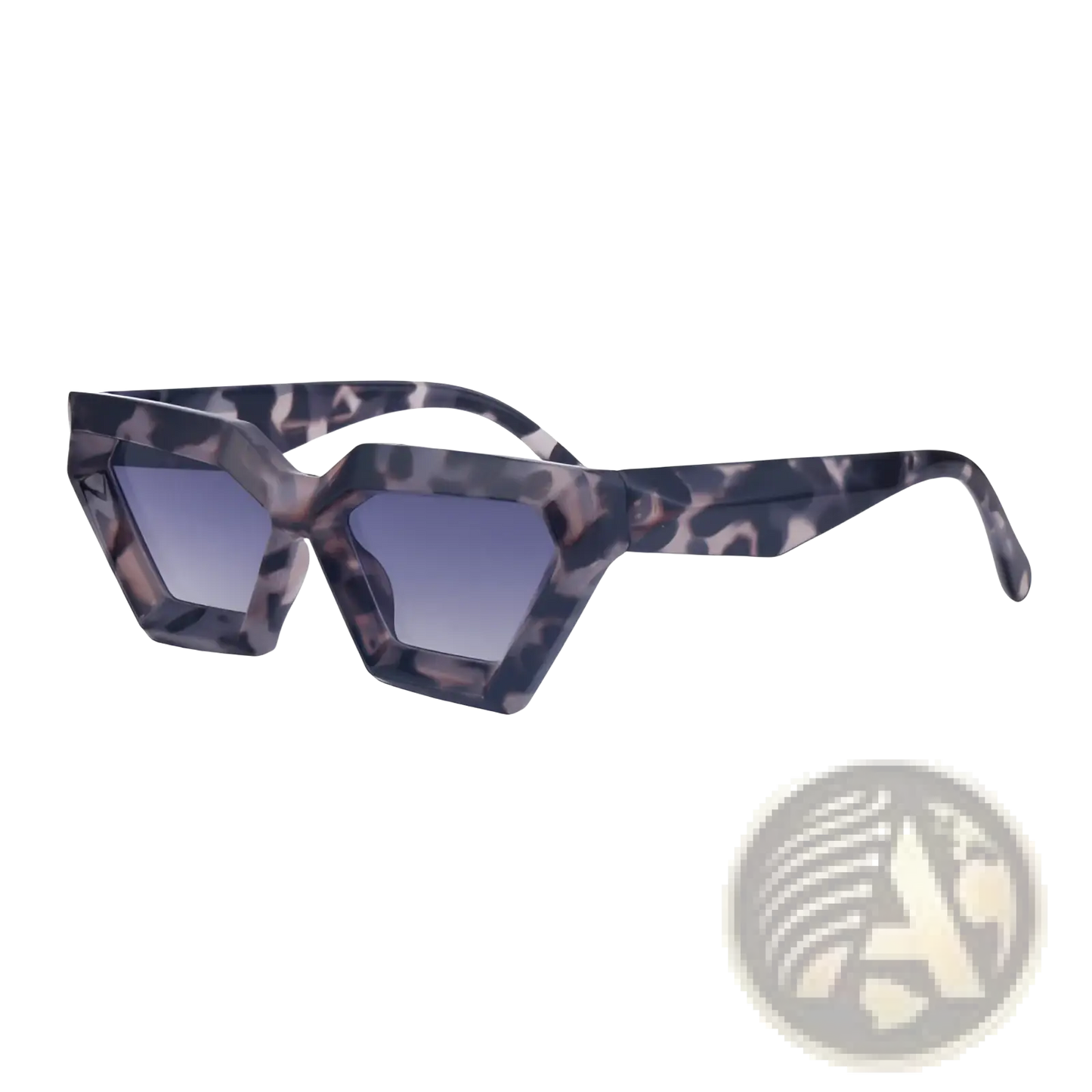 Modern Irregular Cat Eye Uv400 Geometric Sunglasses