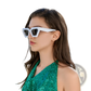 Modern Irregular Cat Eye Uv400 Geometric Sunglasses