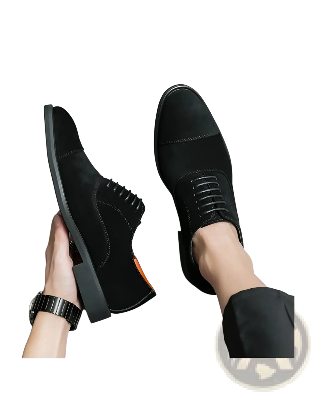 Modern Suede Business Casual Oxford Shoes