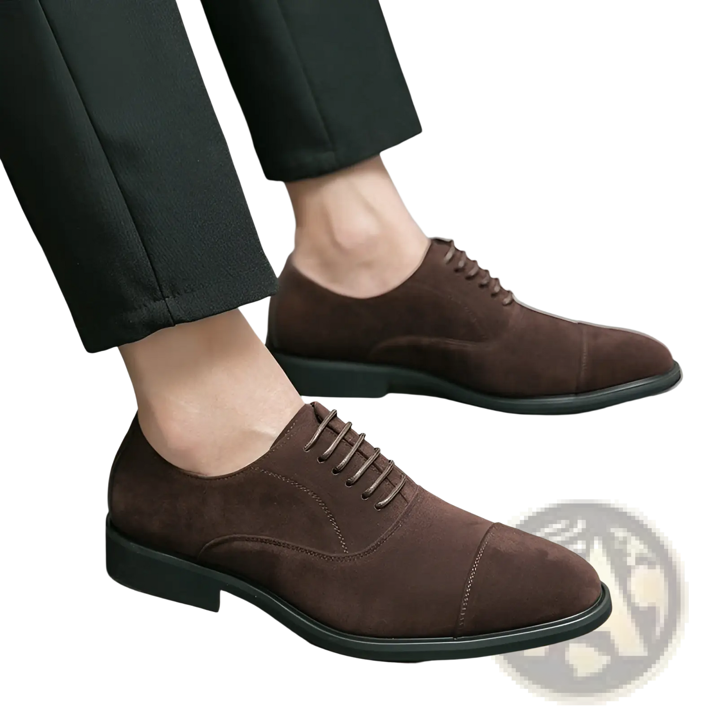 Modern Suede Business Casual Oxford Shoes