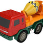 MOTA Mini Heavy Industrial Toy Truck Set 6 Piece Construction Vehicle Fleet