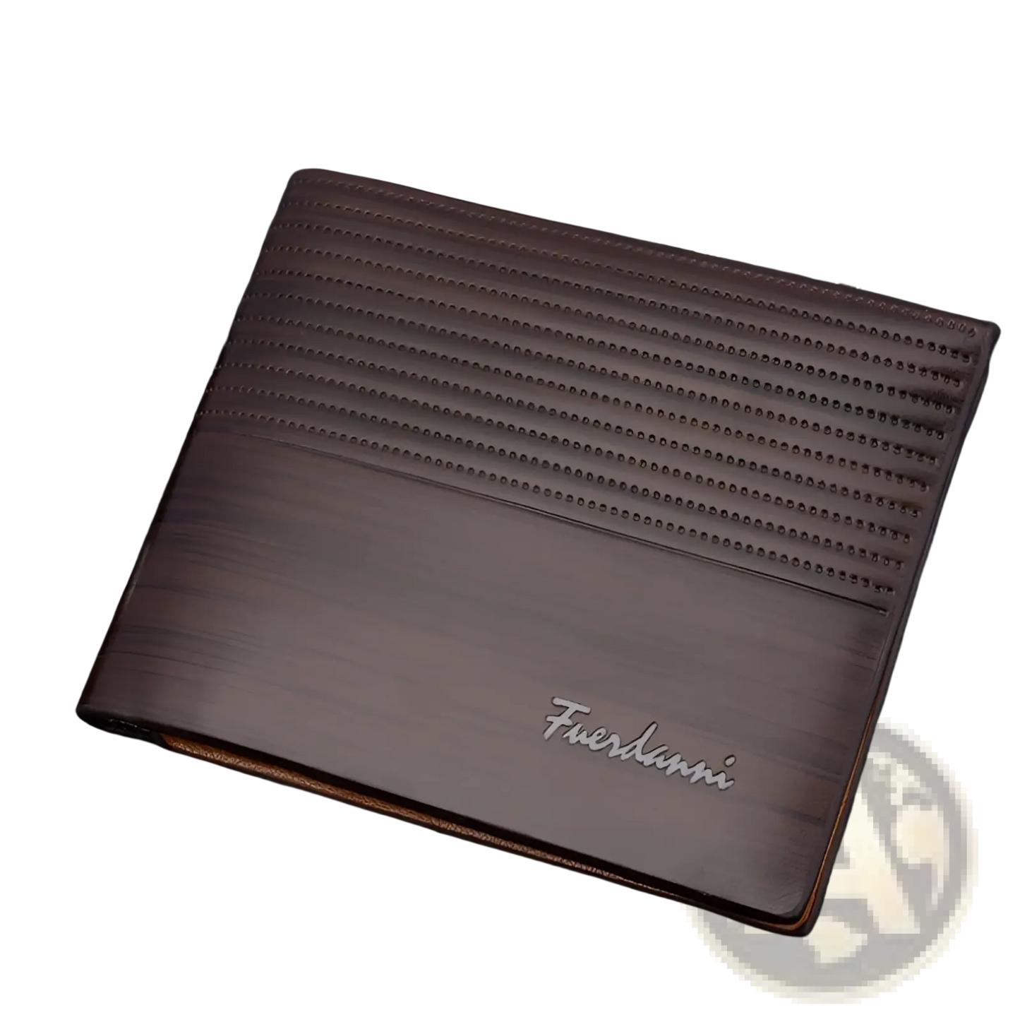 Multi-card Pu Leather Wallet with Embossed Logo