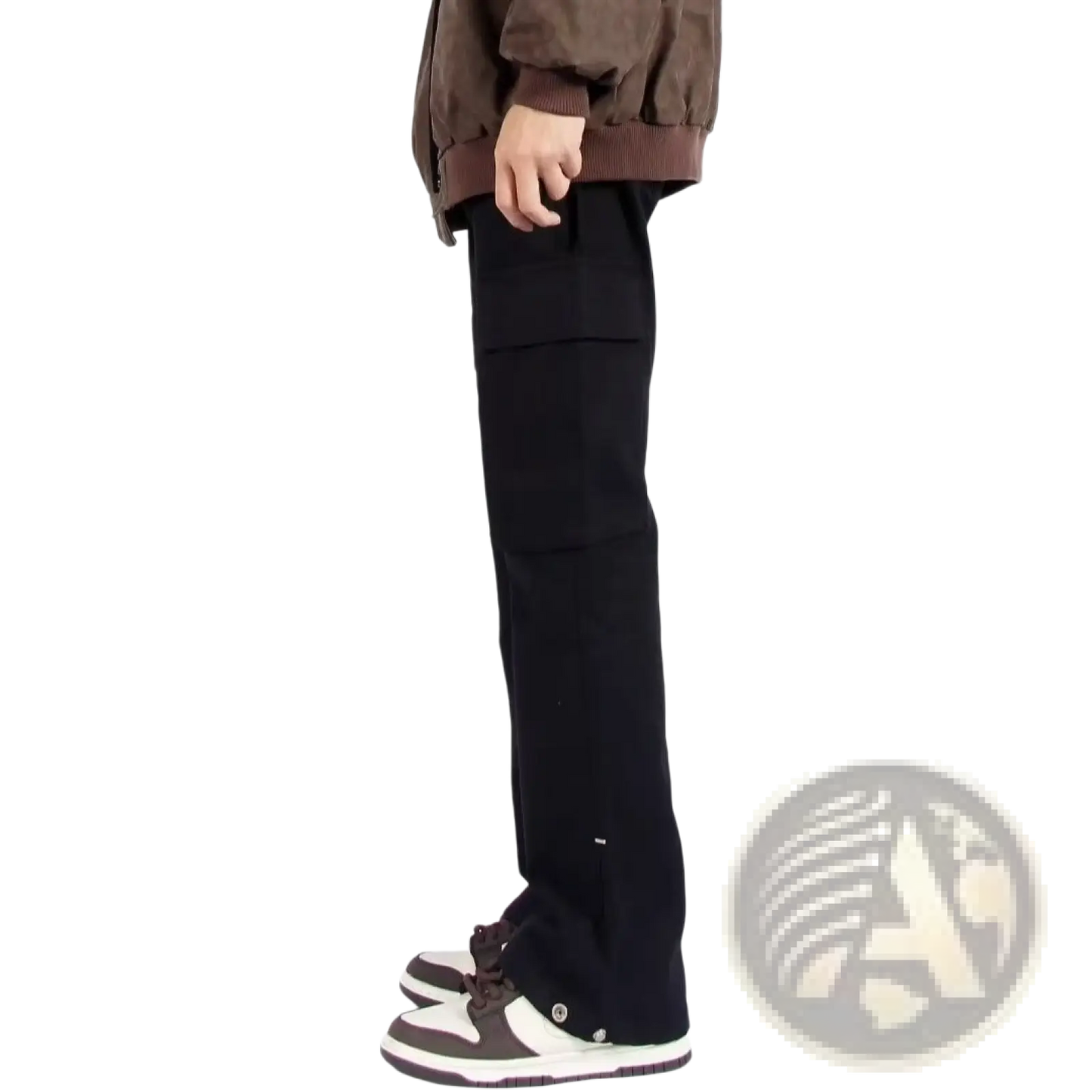 Multi Pocket Straight Leg Cargo Pants