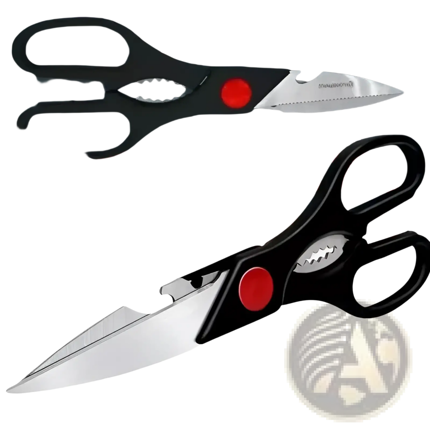 Multi-purpose Kitchen Shears with Nutcracker and Opener